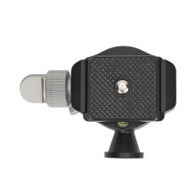 Treppiede Mini con Testa Sferica Panorama in Alluminio Alloy, Invertibile con Rilascio Rapido