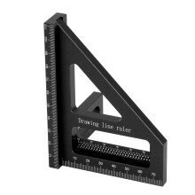 Righello da misurazione 3D con angoli multipli 112x85x79mm nero