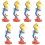 7Pièces Jouet Simulation Hippocampe Plastique Decoration 3