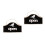 2Pcs Wood Open Closed Sign Double-Sided Pattern 8