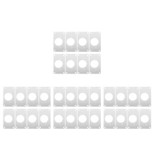 32Pcs Heavy Duty Silver Door Hinge Repair Plates for Kitchen Cabinets