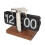 FlipClock-12H 1xD Battery 14x20.5cm Black 1