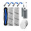 15PCS for  Deebot X11 OmniCyclone Robot Vacuum Replacement Main Side Brush Roller Mop Filter Base Station Cotton 1