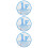 3Pièces Plaques Maison En Stickers Porte 9
