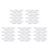 100Pcs PVC Uv Testing Cards for Uva Detection 3