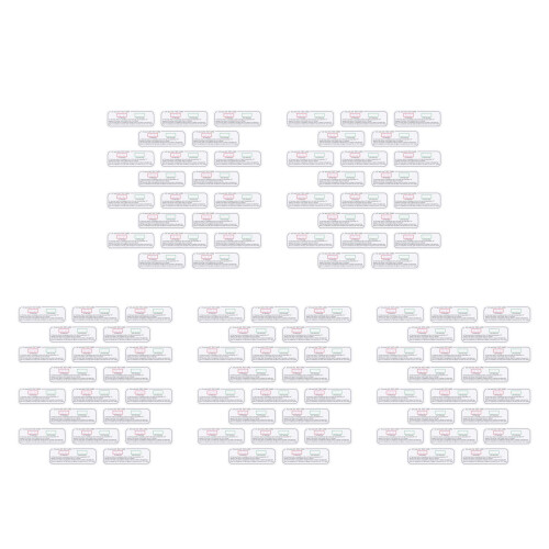 100Pcs PVC Uv Testing Cards for Uva Detection 2