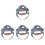 4Pcs Lightweight Hardhat Accessories Grey Safety Hat Suspension Insert 1