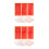 2Sets Multiuse Clear Plastic Nail Organizer Box Portable Storage Case 4