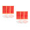 2Sets Multiuse Clear Plastic Nail Organizer Box Portable Storage Case 7