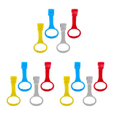 12Pièces Anneaux D’exercice Bébé Plastique Pour Lit Parc Multicolores