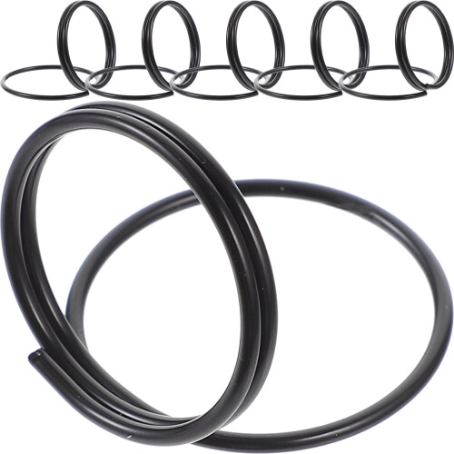 12Pcs Black Metal Memo Clips Decorative Table Number Holders 1