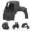 2Pcs Easy Assembly ABS Model Railway Tunnel for Playing and DIY 9