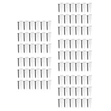 500Sets Heavy Duty Black Stainless Steel Wall Anchors and Screws Kit