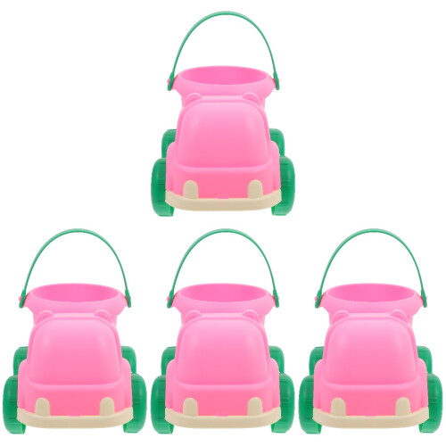 4Pièces Jeu De Rose Seaux Ergonomiques Résistants
