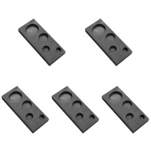 5Pièces Moules Graphite Résistants Pour Métaux DIY