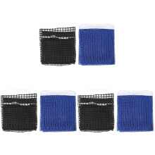 6Pièces Filet Tennis De Table Portable Noir Pour Maison