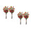 4Pcs Realistic Pomegranate Branches Faux Fruit Stems for Home Decor 6