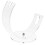 2Pcs Transparent Acrylic Barber Scissor Stand Space-Saving Organizer 3