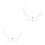 2Pcs Transparent Acrylic Barber Scissor Stand Space-Saving Organizer 7