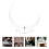 2Pcs Transparent Acrylic Barber Scissor Stand Space-Saving Organizer 10