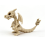 6 PCS 3D printed fire-breathing dragon skeleton fossil model toy set 5