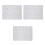 3Pcs Mini Fridge Stand Mat Silicone Rubber Safe Antileak Multi Surface 7