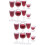16Pièces Mini À Vin Pour Maison De Accessoires Colorés 7