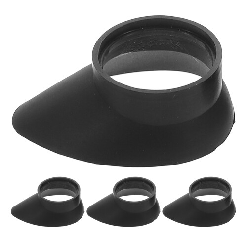 8Pcs Microscope Rubber Eyepiece Covers Black Lens Guard Eye Cushion 1
