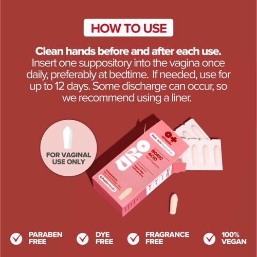 URO - Boric Acid Vaginal Support 2