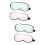 4Pcs Soft Silk Eyeshade Eye Mask Sleep Blackout Solid Color for Travel 7