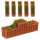 30Pièces Miniatures Potted Plastique Blanches Décor Maison De Poupées 3