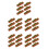 30Pièces Miniatures Potted Plastique Blanches Décor Maison De Poupées 5