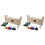 2Sets Multicolor Weaving Rack for DIY Bracelets and Decoration Crafts 3