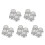 20Pièces Knobs Volume Rotatifs Argentés Translucides Pour Audio Maison 3
