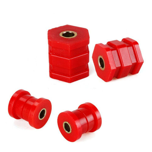 For   EK 1996-2000 Front Lower Control Arm Bushing Red Polyurethane Car Replacement Kit 2