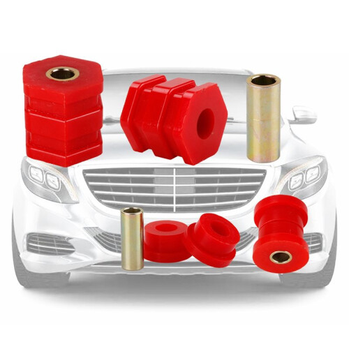 For   EK 1996-2000 Front Lower Control Arm Bushing Red Polyurethane Car Replacement Kit 2
