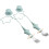 1Ensemble Ensemble Cuillères Enfant Vert Silicone Anti-Dérapant 1