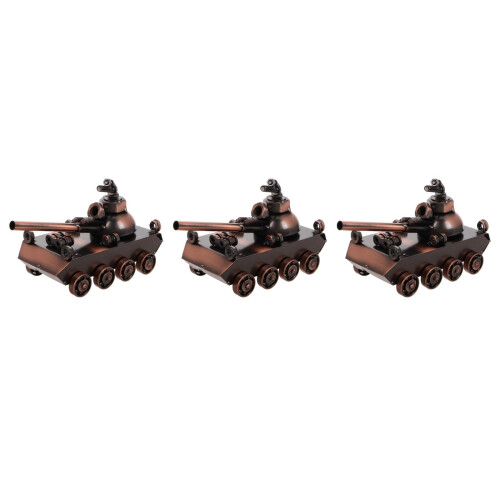 3Pièces Modèles Char Militaire Café Décoration Bureau Maison