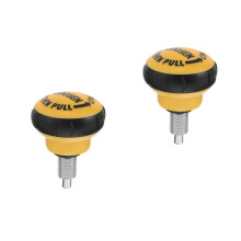 2Pcs Adjustable Pull Pin Spring Knob for Fitness Bike Home and Gym Use