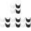 16Pcs Durable Plastic Hat Brim Accessories Replace Baseball Cap Visor 1