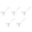 5Pièces Broyettes Multifonction Cristal Transparent Pour Laboratoire 1