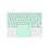 10inches Touchpad  Keyboard Compatible with Windows, IPadOS, Android, and IOS English Green 1