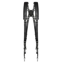 Shoulder Camera Strap for DV Digital SLR Camera Outdoor Photography Shoulder Strap Double Protection Black