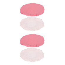 4Pièces Couvre Bébé Rose Coton Protection Douce Amovible
