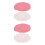 4Pièces Couvre Bébé Rose Coton Protection Douce Amovible 1