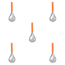 5Pcs Stainless Steel Pumpkin Core Removers Orange Manual Kitchen Tools