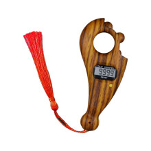 Perles de Prière Rotatives avec Compteur Numérique LED Compteur de Doigt Portable Prière Islamique Musulman Eid Cadeaux C