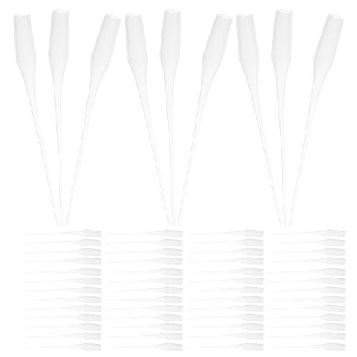200Pcs Plastic Precision Glue Applicator Tips for Crafting and Lab Use