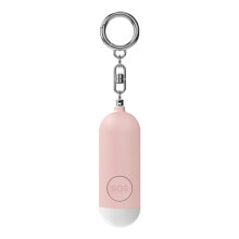 Alarme Anti-Loup Fille Enfant Femmes Sécurité Protéger Alerte Sécurité Personnelle Cri Fort Alarme D'Urgence Porte-Clés Rose