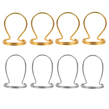 64Pcs Thumb Guitar Picks Metal Finger Plectrums Golden Silver Durable